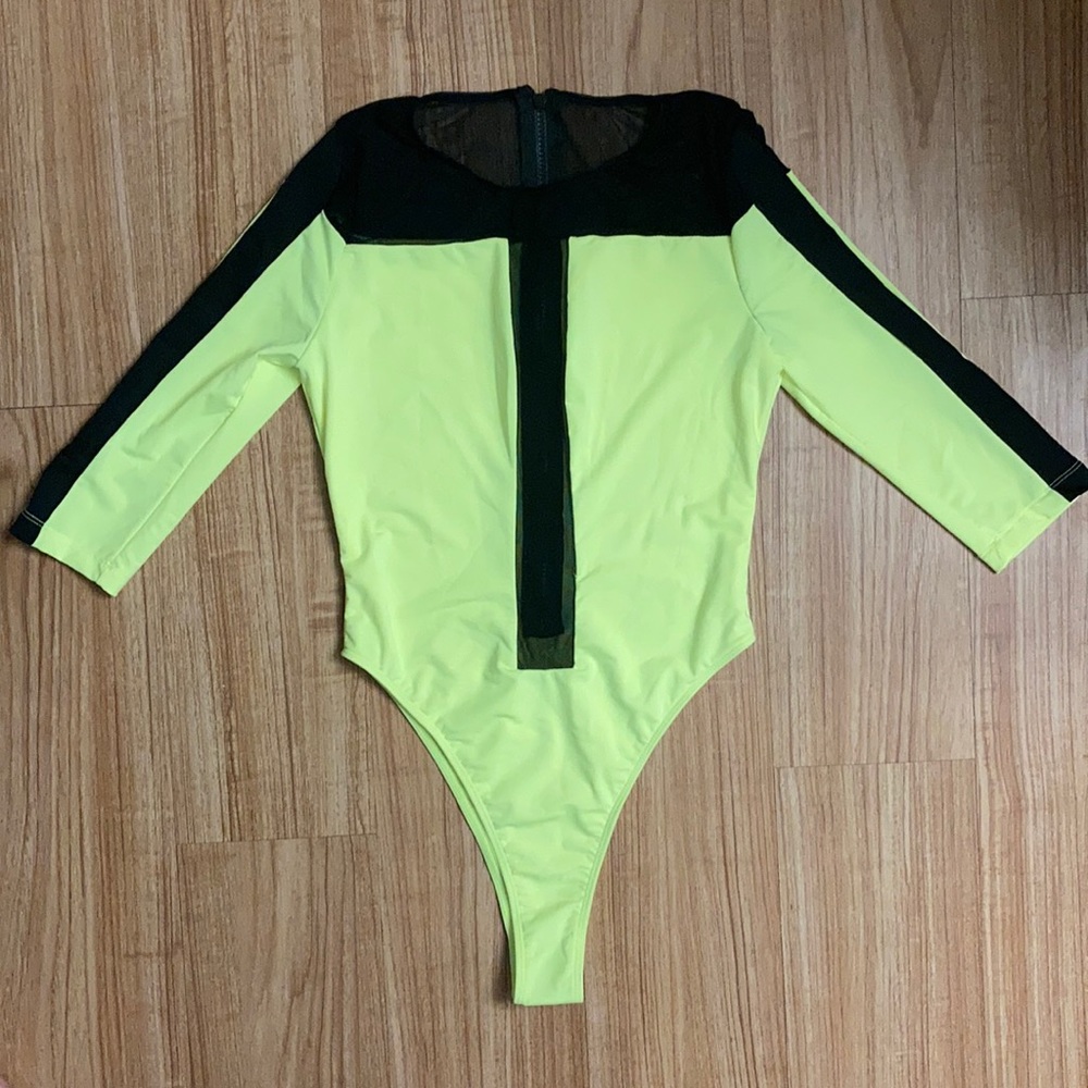 NWOT Thong One Piece High Cut Swimsuit